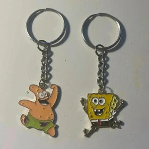 SpongeBob And Patrick Keychains